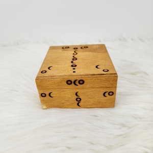 Jewlery boxes/ Wood burned jewlery boxes/ jerwlery boxes with Free Gift inside