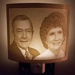 Custom Photo Lithophane Night Light