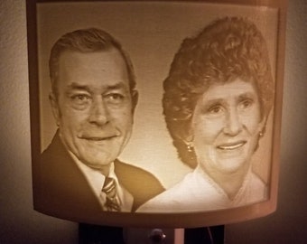 Custom Photo Lithophane Night Light