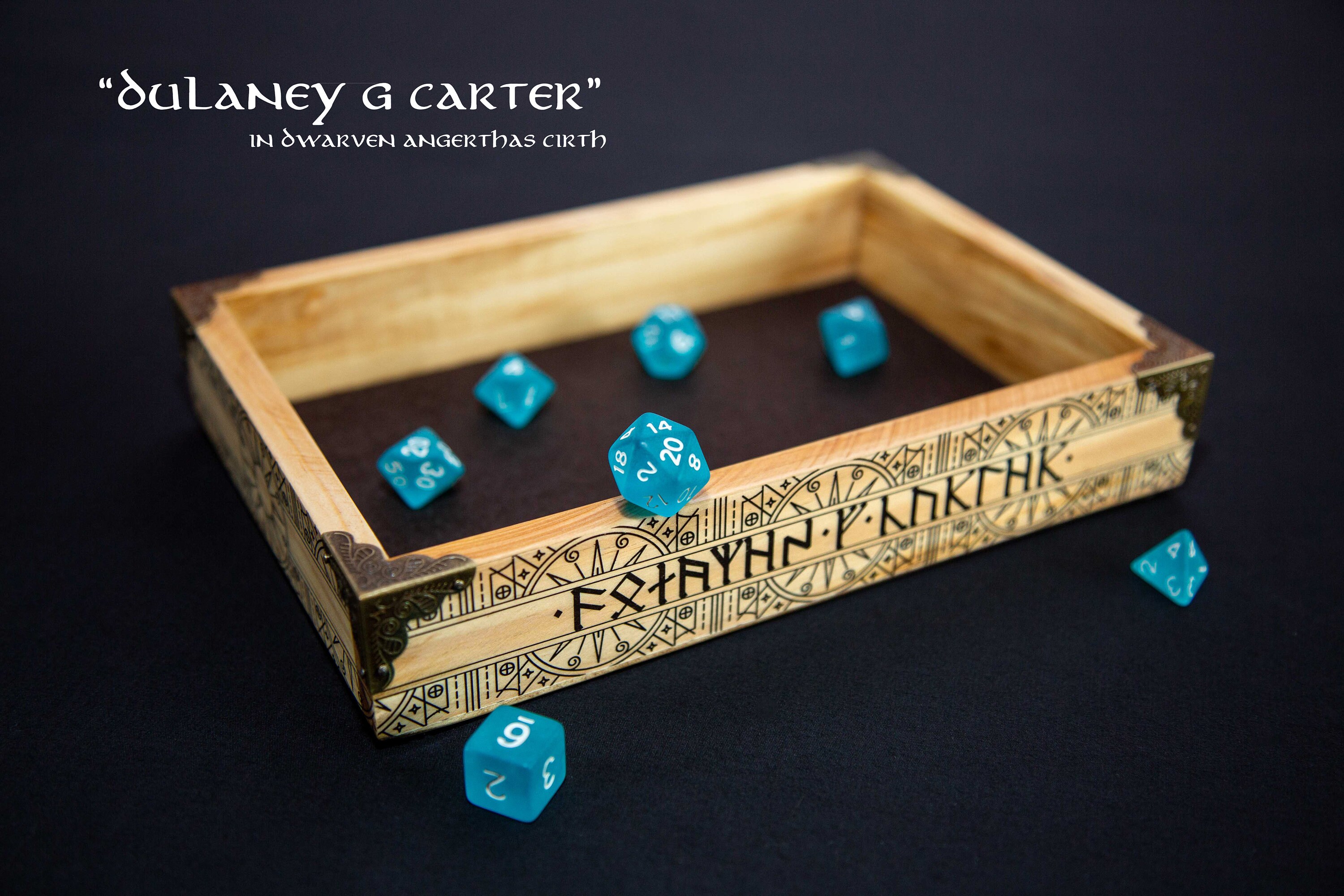 Personalized Custom Dice Tray Dice Tray Wooden Dice Tray Etsy