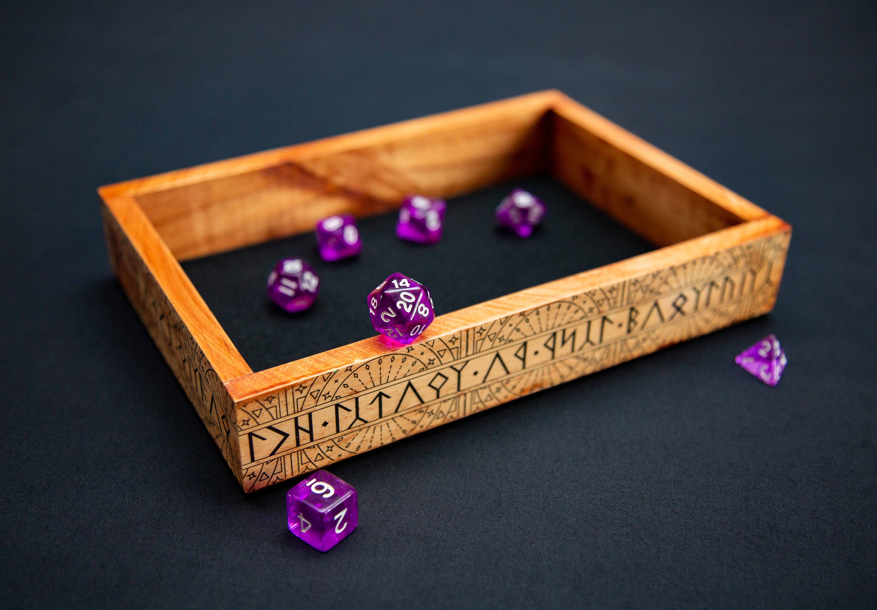 Custom Custom Dice Tray Dice Tray Wooden Dice Tray Etsy