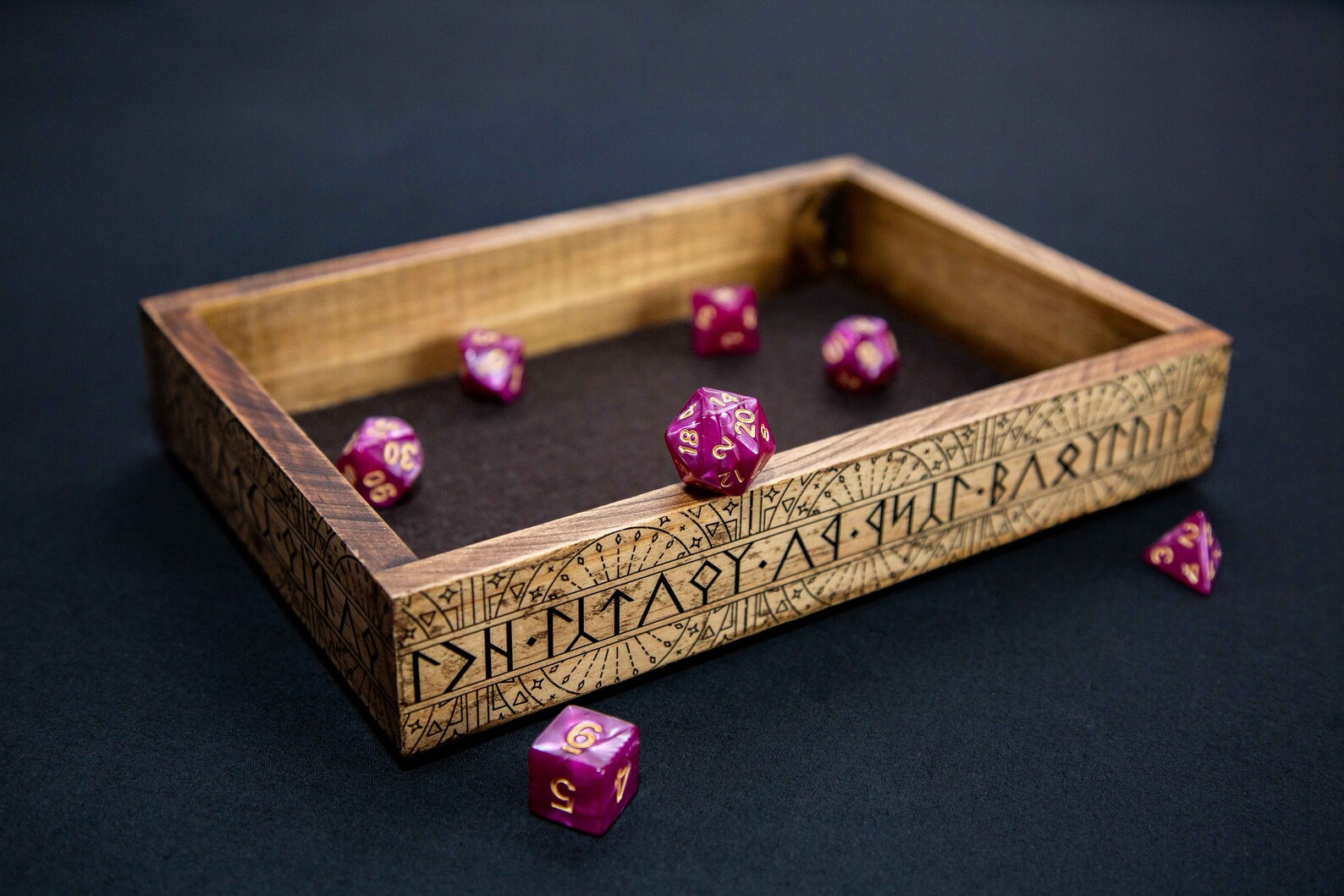 Custom Custom Dice Tray Dice Tray Wooden Dice Tray Etsy