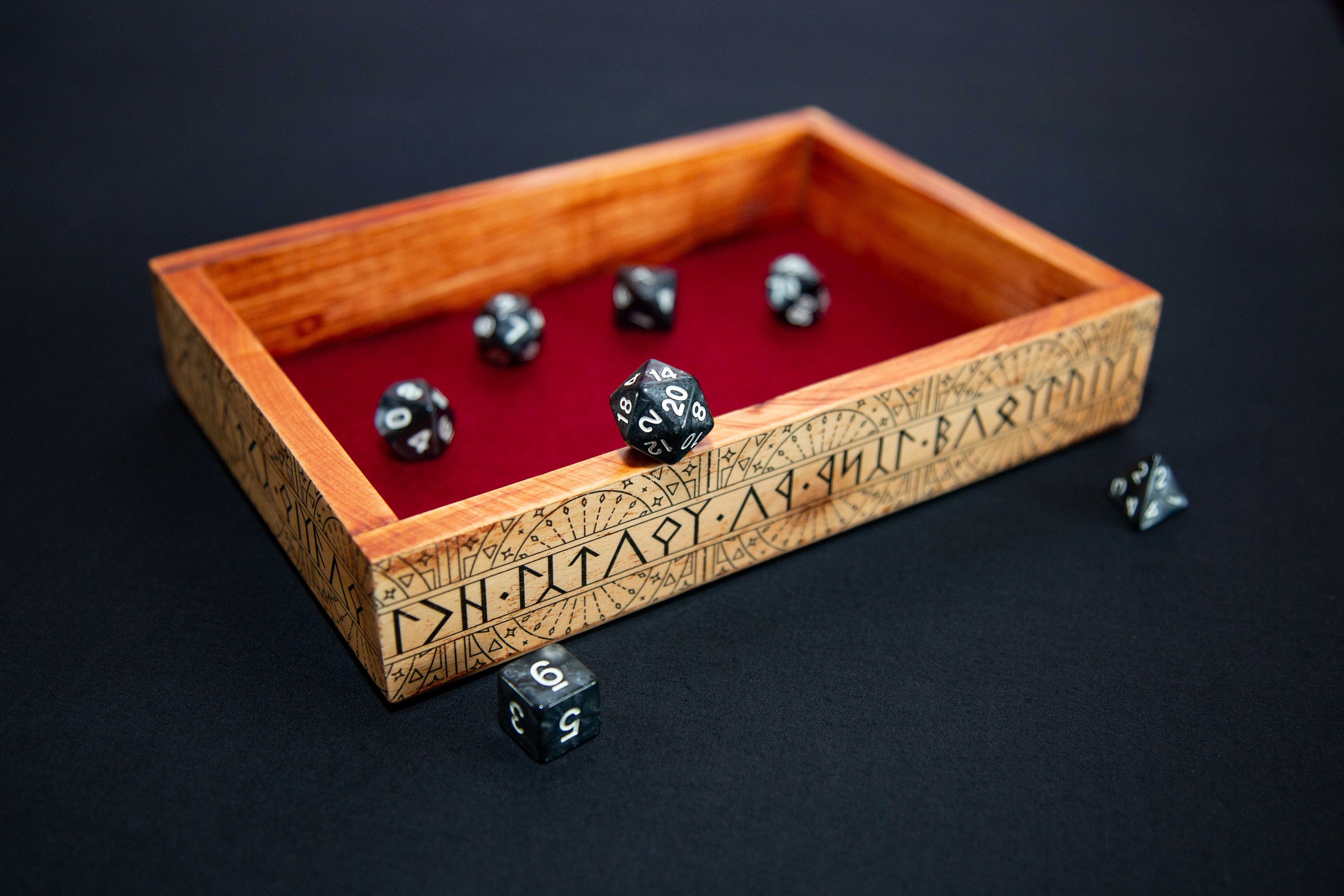 Custom Custom Dice Tray Dice Tray Wooden Dice Tray Etsy