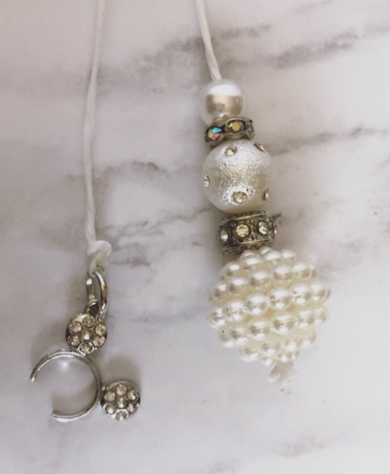 Silver Mickey Ears Charm