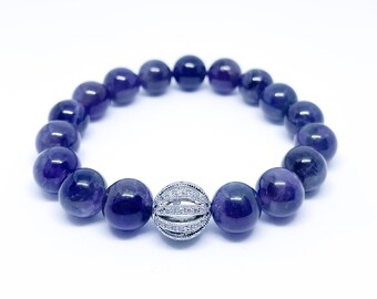 Amethyst Energy Gemstone Bracelet