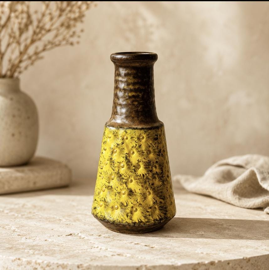 Jasba Fat Lava Vase - Etsy
