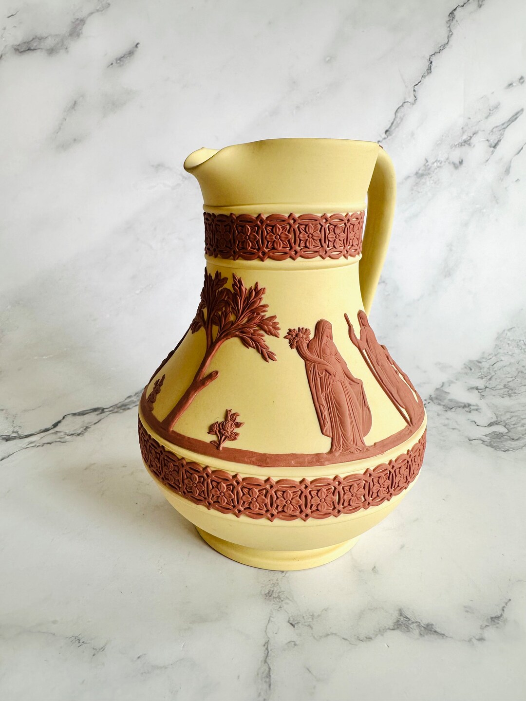 Rare WEDGWOOD Vintage Jasperware Etruscan Jug for Wedgwood Collectors ...