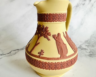 Rara brocca etrusca WEDGWOOD vintage Jasperware per la Wedgwood Collectors Society