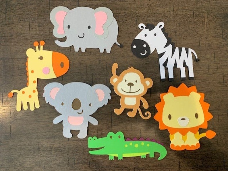 Zoo Animal Cutouts Printable