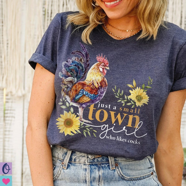 Chicken Mom Shirt, Funny Chicken Mom T Shirt, Farmer Women Gift, Small Town Girl Sweater, Chicken Lover Tshirt, Gift for Chicken Coop Owner