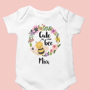 Cute as can bee Onesie®, Beekeepers baby Onesie®, Bee themed baby shower gift