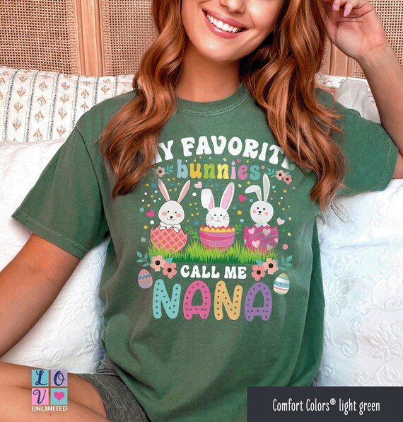 Grandmother Bunny T-Shirt Easter Egg Hunting Costume Gift Grandmother Bunny T-Shirt Easter Egg Hunting Costume Gift