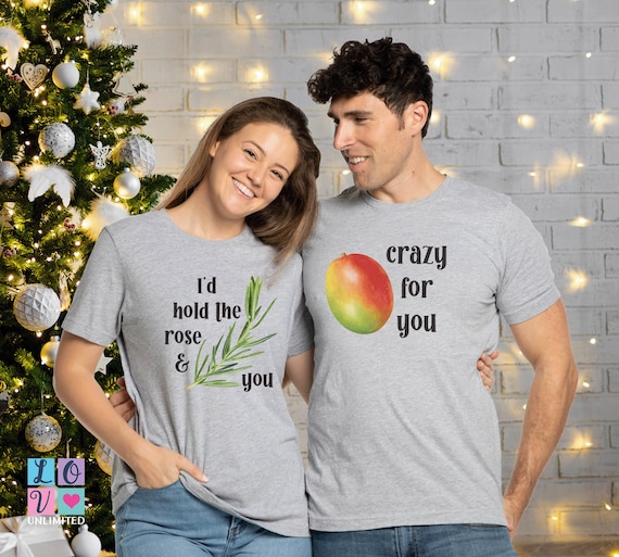 Buy Couple Matching Funny T shirts Gift Cute Food Pun Girlfriend Boyfriend Shirts His and Hers Fiances Shirts Couple Shirts Matching Online in India Etsy