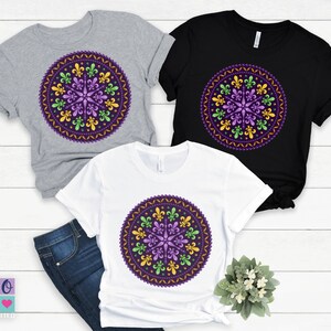 Mardi Gras Fleur De Lis Shirt