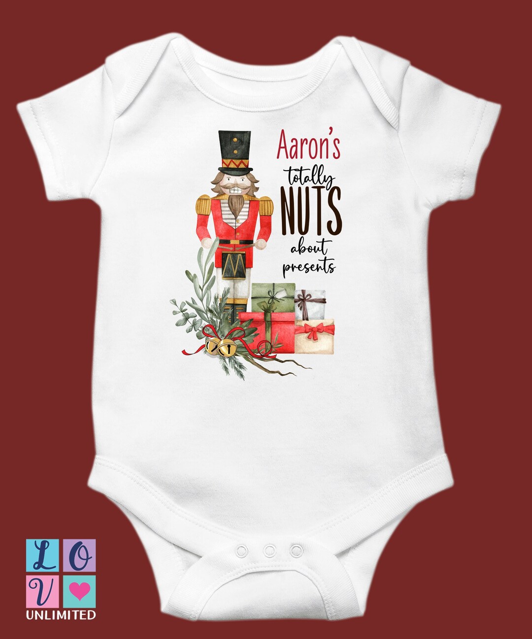 Christmas Nutcracker Onesie® Cute Nutcracker Baby Shower Etsy