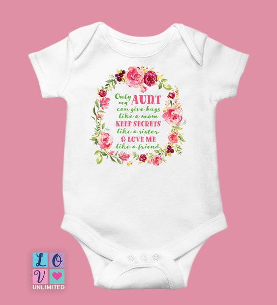 auntie baby onesie