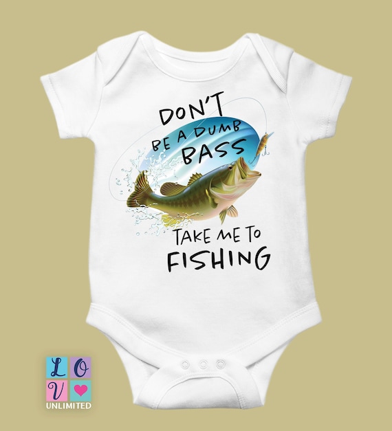 baby fishing onesie