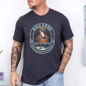 Bird Nerd Specializing in Boobies Shirt, Funny Blue-Footed Booby Tee, Birdwatcher Gift, Nature Nerd Sweatshirt, Wildlife Humor Top