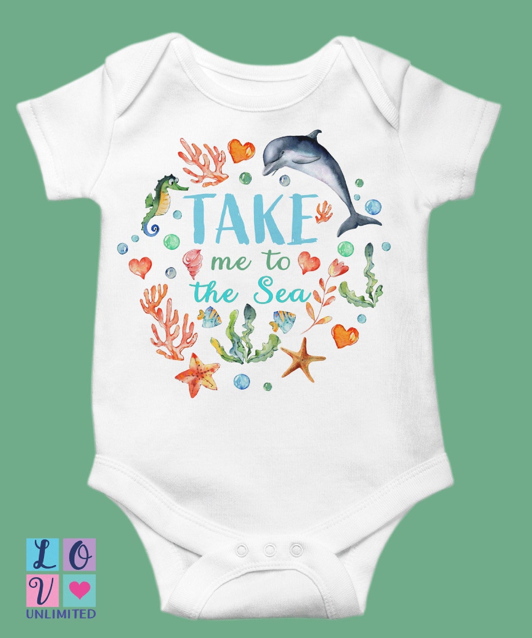 Vacation Baby Onesie® Tropical Baby Girl Beachwear for Etsy UK