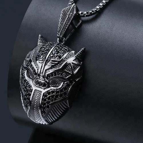 Black Panther Necklace Wakanda Forever 