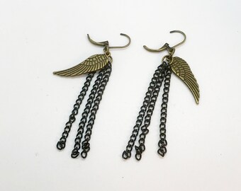 Angel Wings Earrings ~ Anniversary Gift