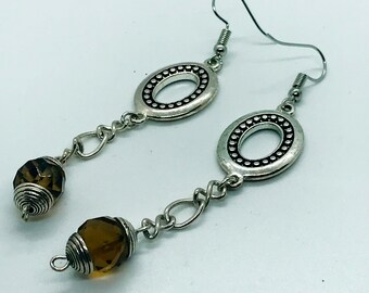 Recycled Vintage Earrings ~ Gift for Her