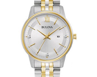 Women's Watch, Women's Wrist Watch, Women's Bulova Watch, Women's Bulova Wrist Watch, Women's Two tone watch, Ladies Watch, Ladies Wrist