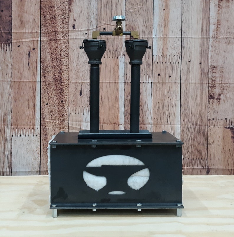 Diamondback Ironworks Series 1 Two Burner Gas Blacksmith Etsy