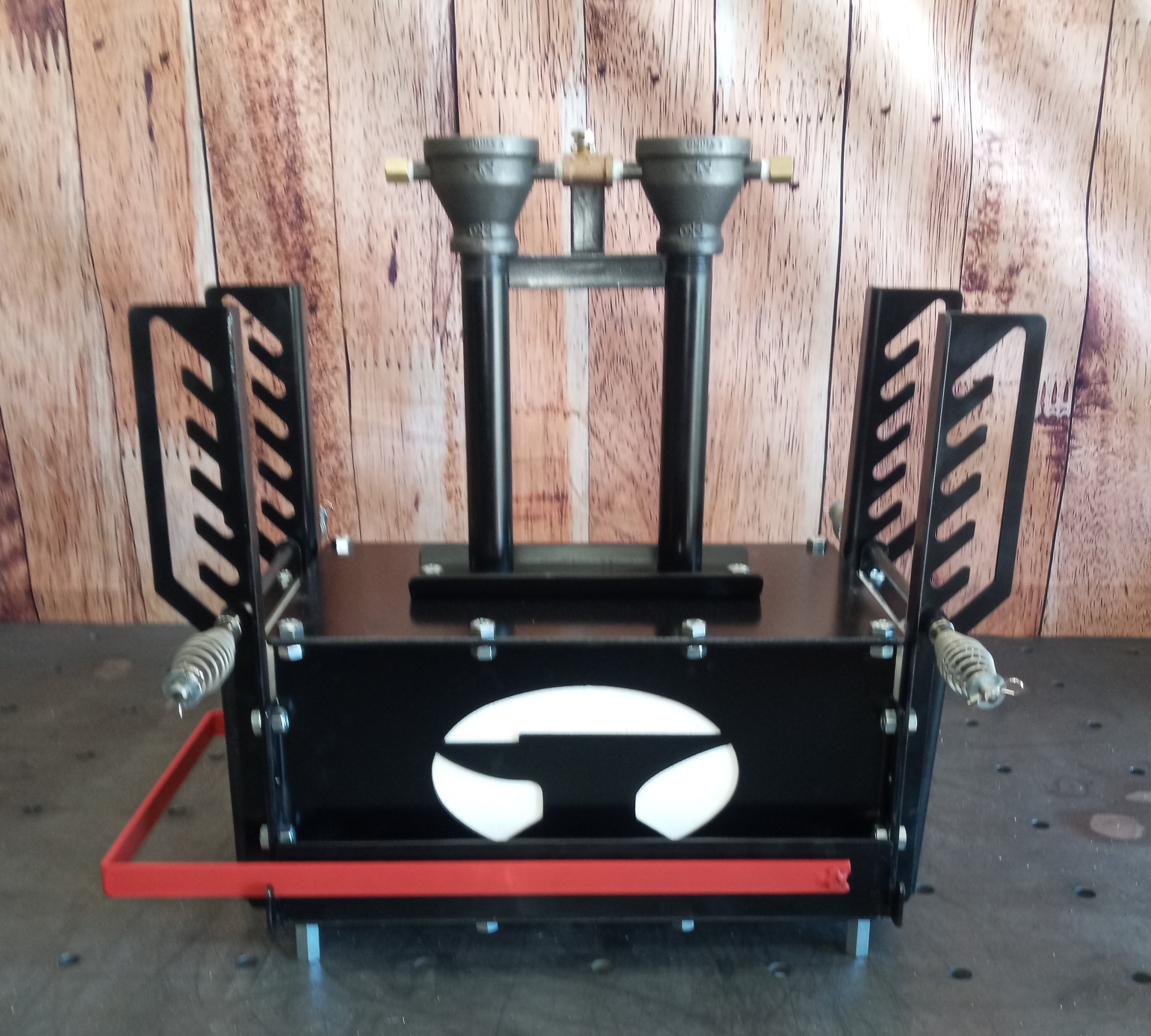 Series 2 Diamondback Ironworks Two Burner Gas Forge Blacksmith ...