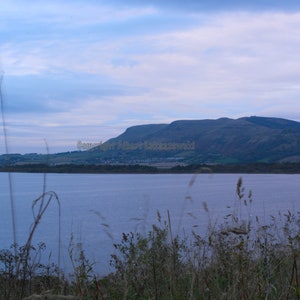 Loch Leven and Lomond Hills - Large Canvas Print