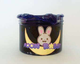 Moon Rabbit | Thick Jelly Slime (Available in 6 and 8 oz size)