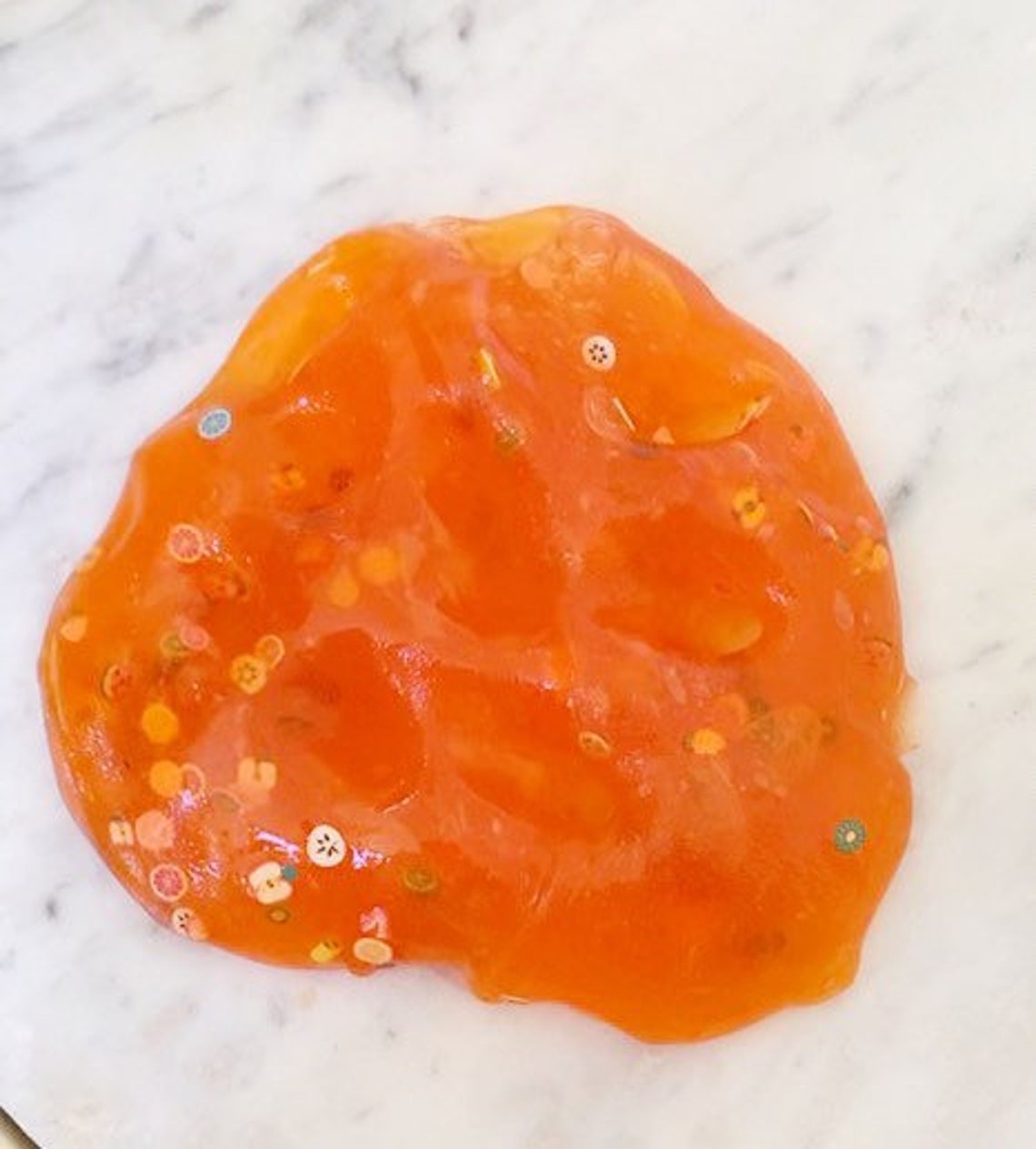 Orange Soda Jelly Slime 6 and 8 Oz Available Scented Like Etsy
