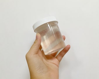 Crystal Clear Slime | Ultra clear, putty-like texture, thick and holdable, Unscented, For ages 3+