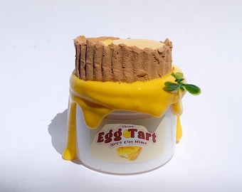 Egg Tart | Scented DIY Clay Slime