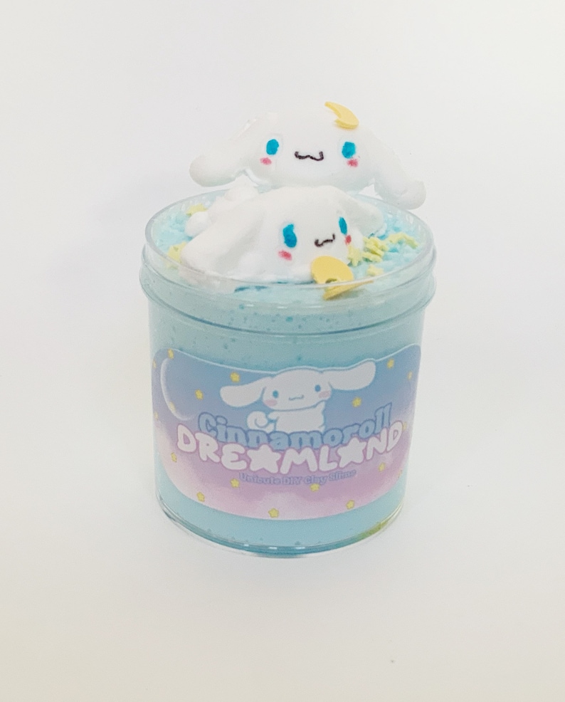 Cinnamoroll Dreamland | Sanrio DIY Clay Slime, Snow fizz, scented 