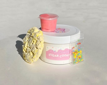 Rosa Zuckerguss Keks | Duftender DIY Clay Slime
