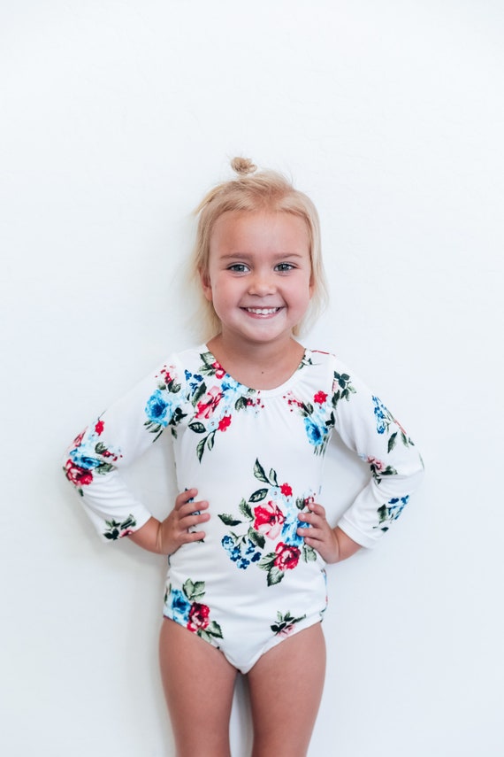 floral leotard