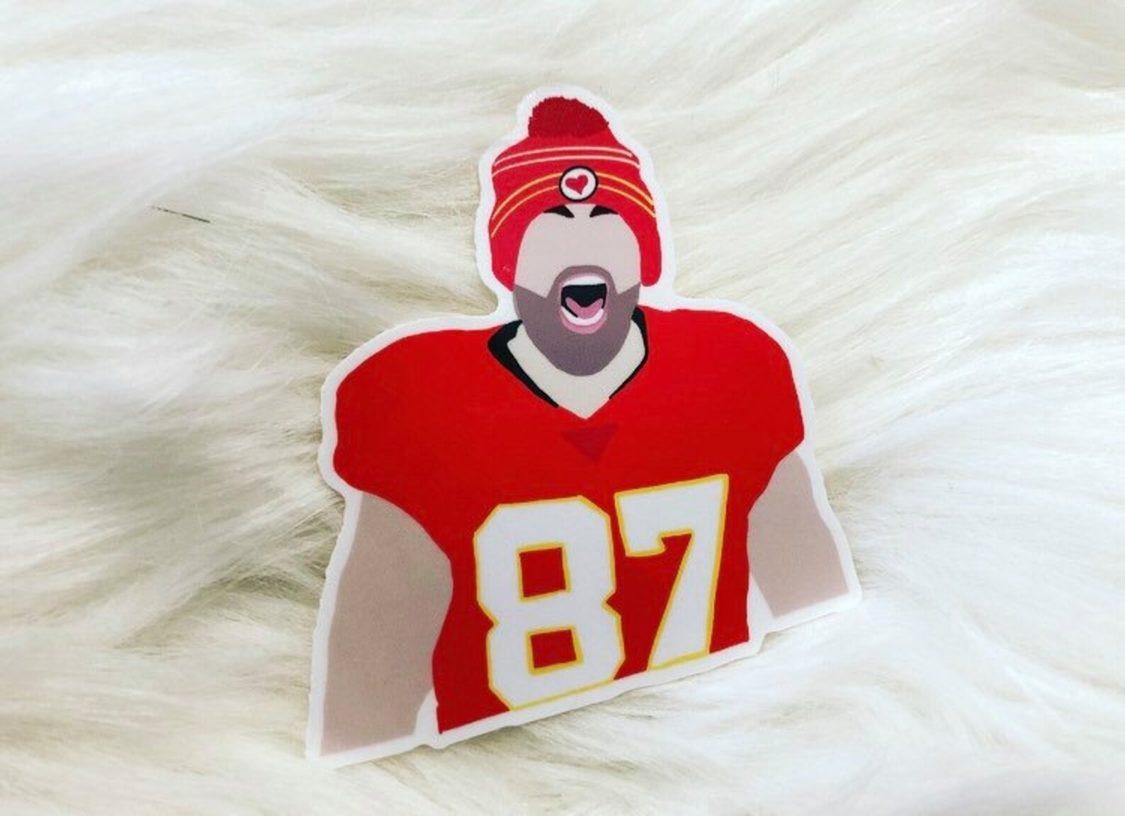 Kansas City Chiefs Stickers Football Sticker Chiefs Die Cut Etsy