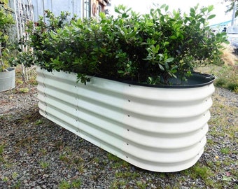 Outdoor Garden Planters DIY Raised Bed Kit - 3x6 ft Metal Planter Gardner Gift from Jungle Janes Garden Shop