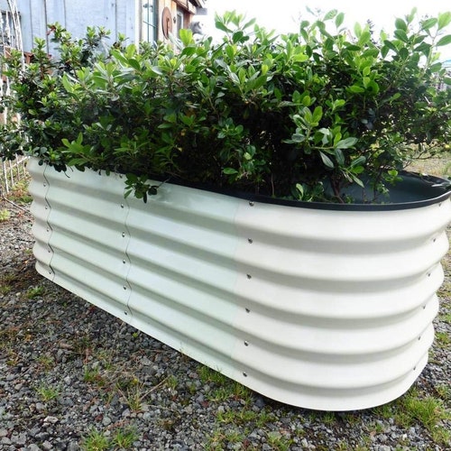Outdoor Garden Herb Planters DIY Raised Bed Kit 2x5 Ft Metal