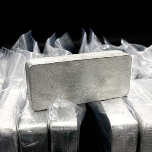 Hand-Poured Pewter Ingots