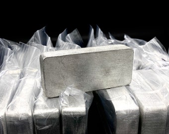 Hand-Poured Pewter Ingots