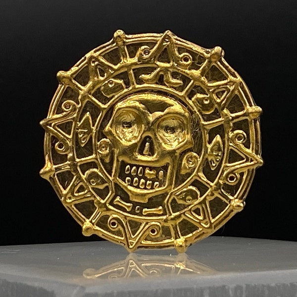 Cursed Aztec Coin Pirates of the Caribbean: Curse of the Black Pearl™ (2003) Movie Prop-Replica