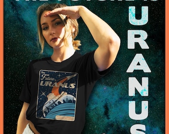 El futuro es Urano / Camiseta gráfica premium