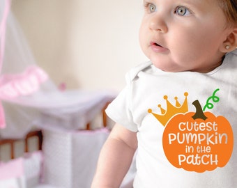 Cutest Pumpkin in The Patch Unisex Onesie® - Perfect Fall Gift For New Moms and Baby