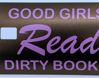 Funda para tarjeta de crédito con citas literarias moradas / Vinilo adhesivo divertido para lectores de novelas románticas