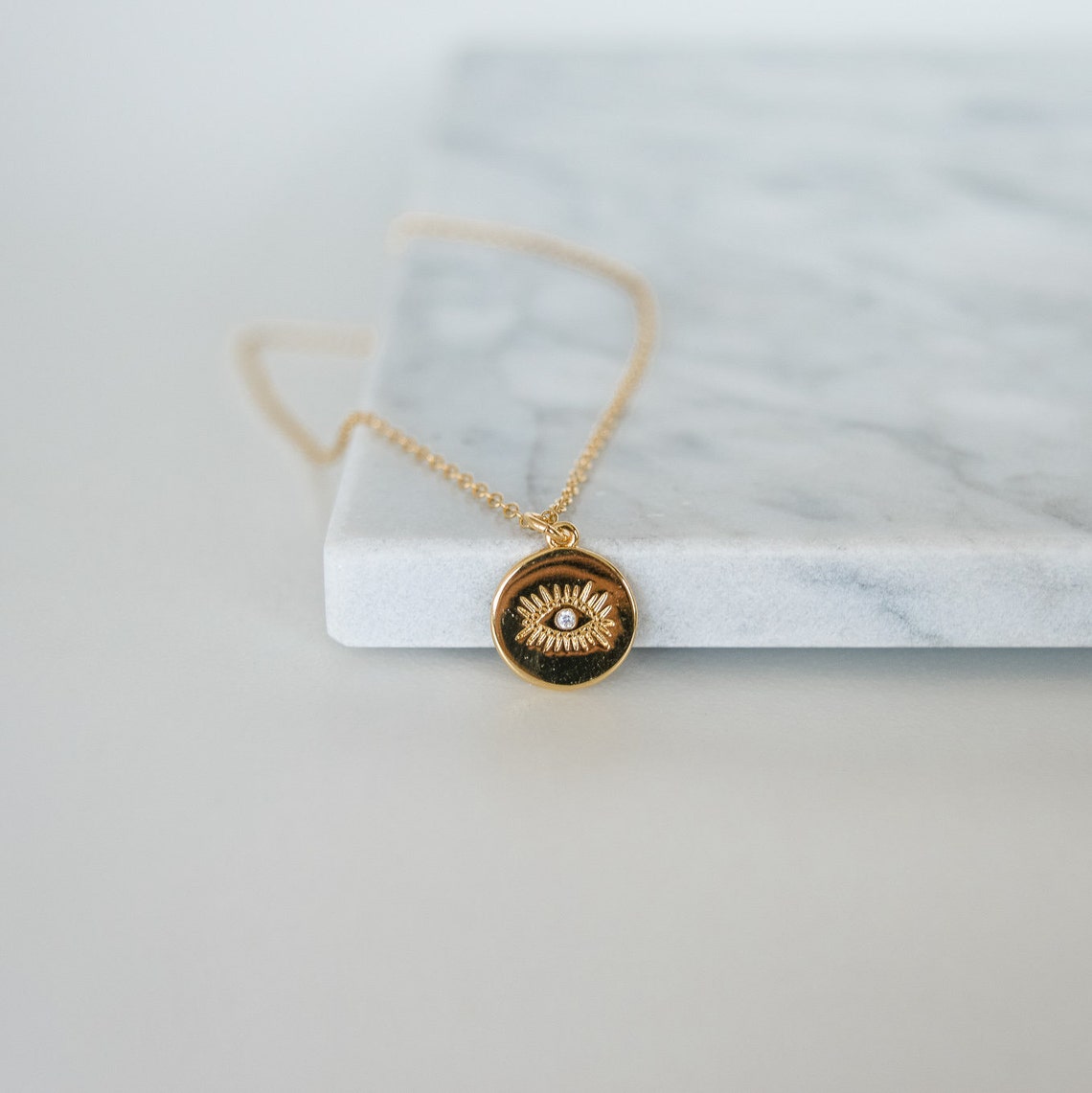 collar acero inoxidable dorado mujer