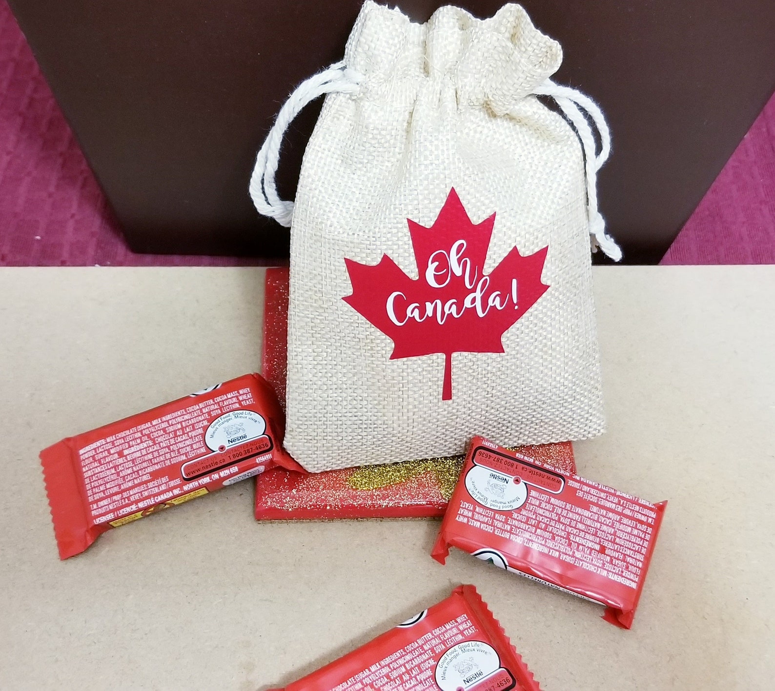 Canada Day Goody bags Canada day Treat bags Party favors Etsy