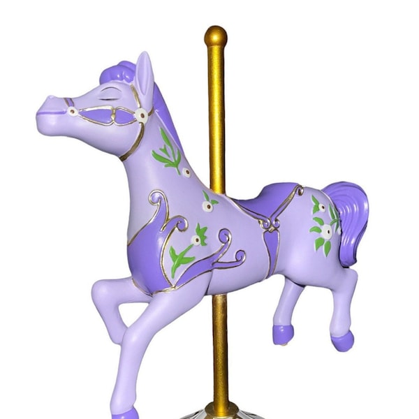 Mary Poppins Carousel Horse: Replica Music Box