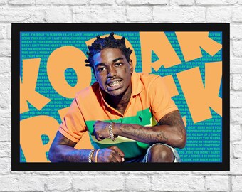 Kodak black poster | Etsy